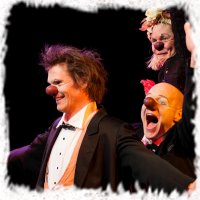 Das Clowns-Trio JoJo und Kaspar & Gaya